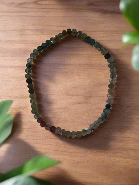 Watermelon Tourmaline Bracelet