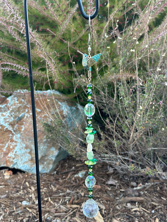 Jeweled Hummingbird Suncatcher