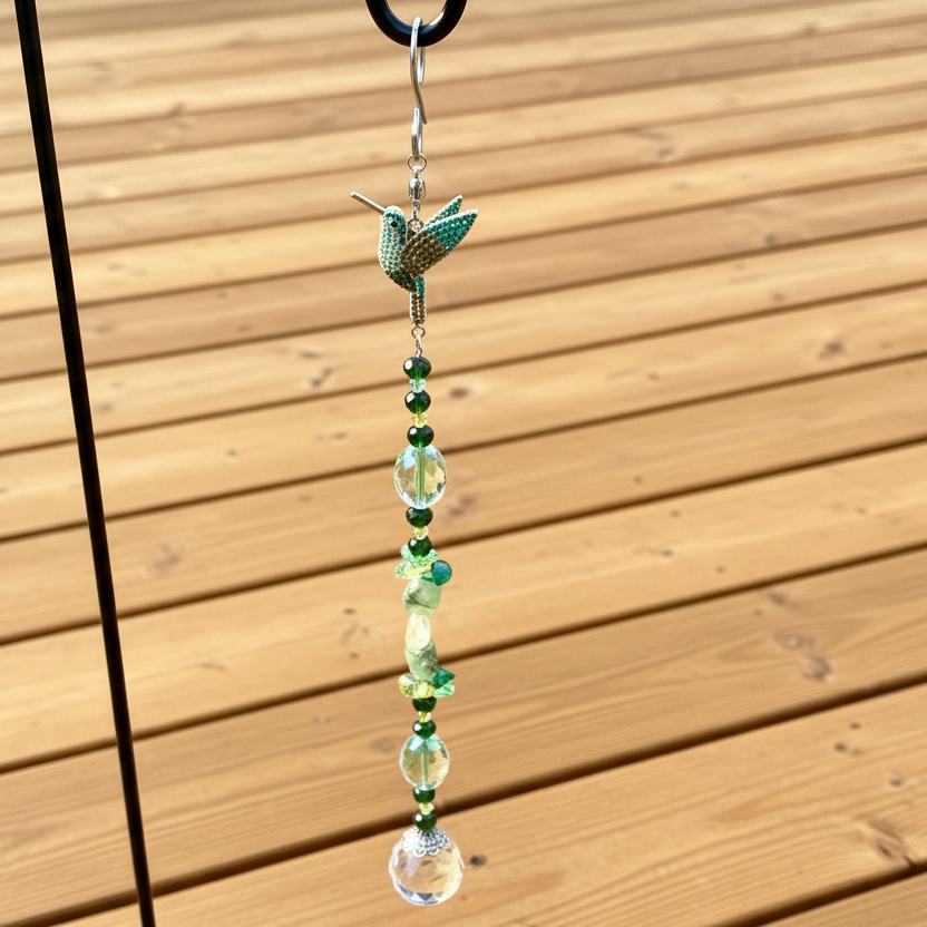 Jeweled Hummingbird Suncatcher