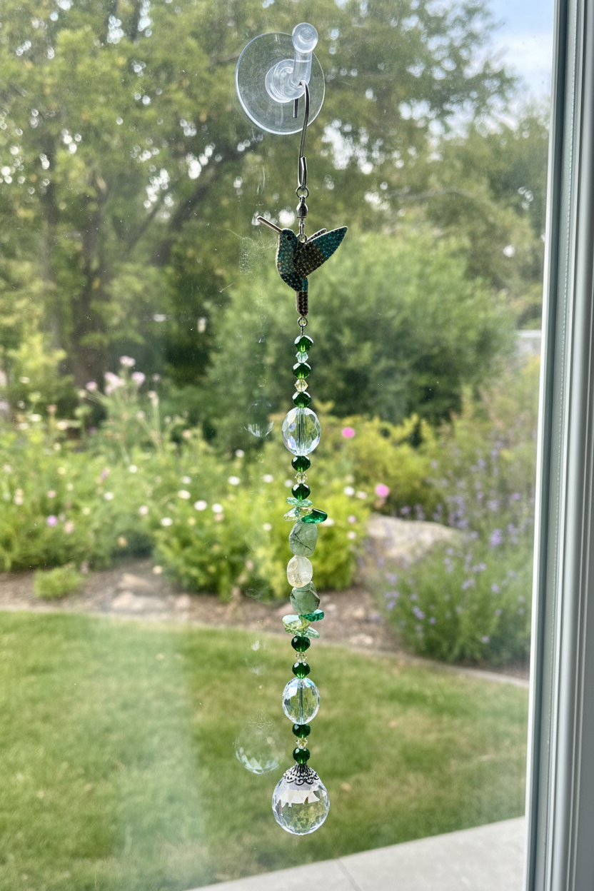 Jeweled Hummingbird Suncatcher
