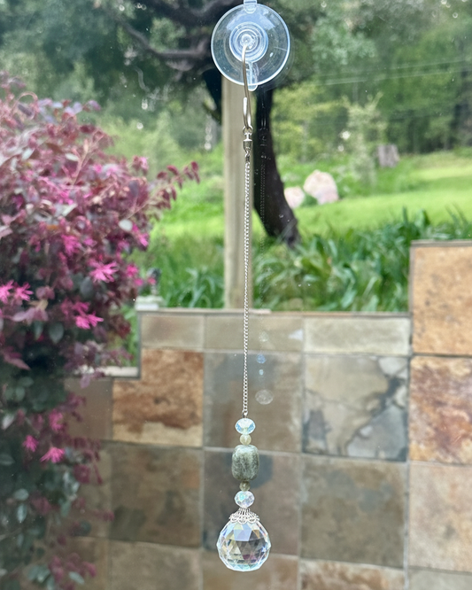 Labradorite Suncatcher