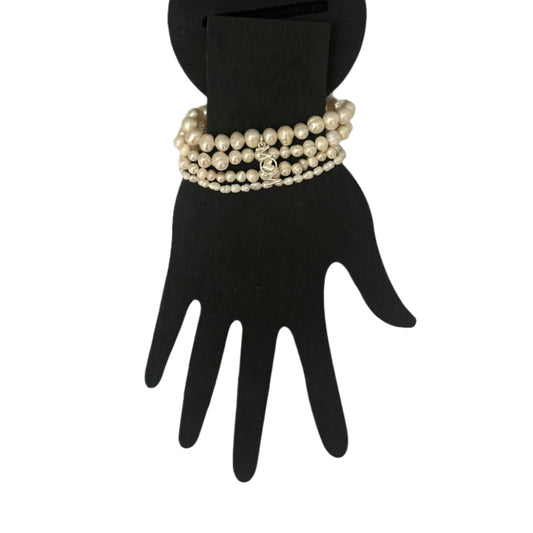 Set of Four Stackable Freshwater Pearl Bracelets