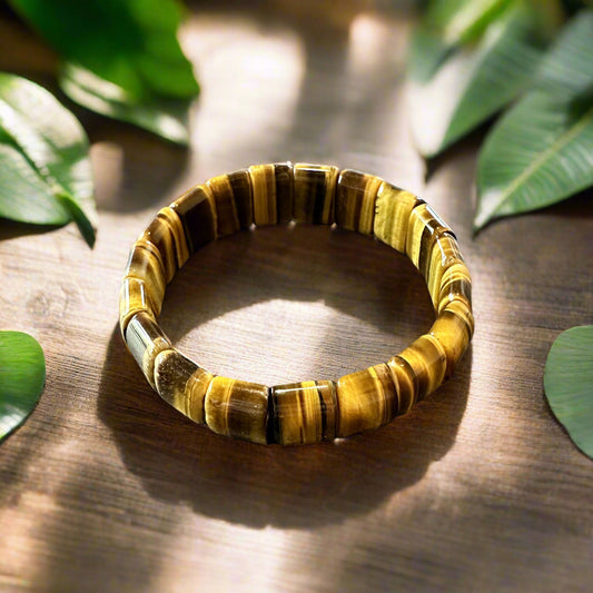 Yellow Tiger's Eye Bracelet