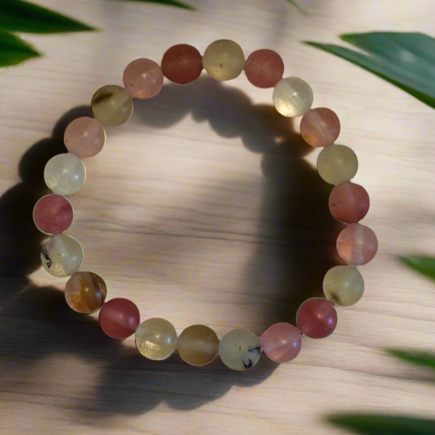 Cherry Quartz Bracelet