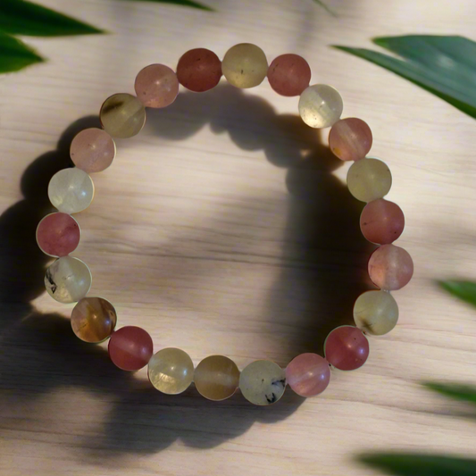 Cherry Quartz Bracelet