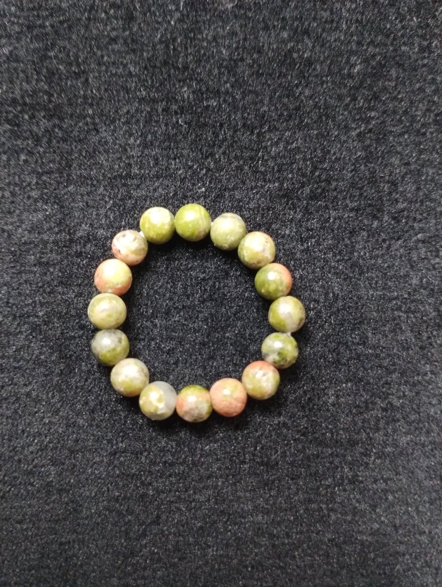 Unakite Stretch Ring